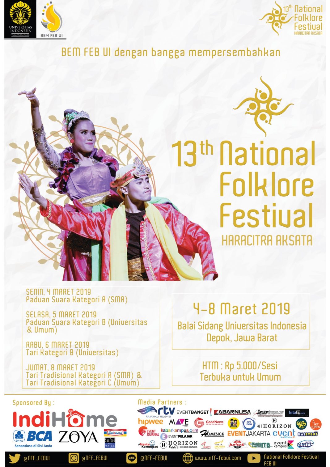 Event The 13th National Folklore Festival | KitaTV.com